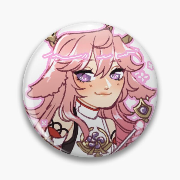 Item preview, Yae Miko - Sticker designed and sold by Prezweeb.