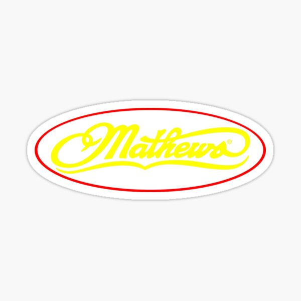 "Mathews Archery" Sticker for Sale by Redbubble