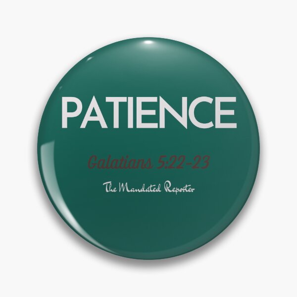 Item preview, The Fruit of The Spirit Patience - Green, Tan designed and sold by TheReporter1.