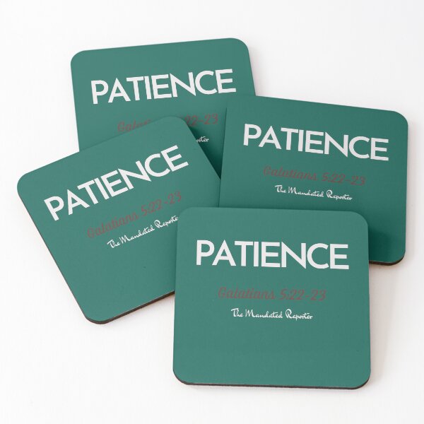Item preview, The Fruit of The Spirit Patience - Green, Tan designed and sold by TheReporter1.