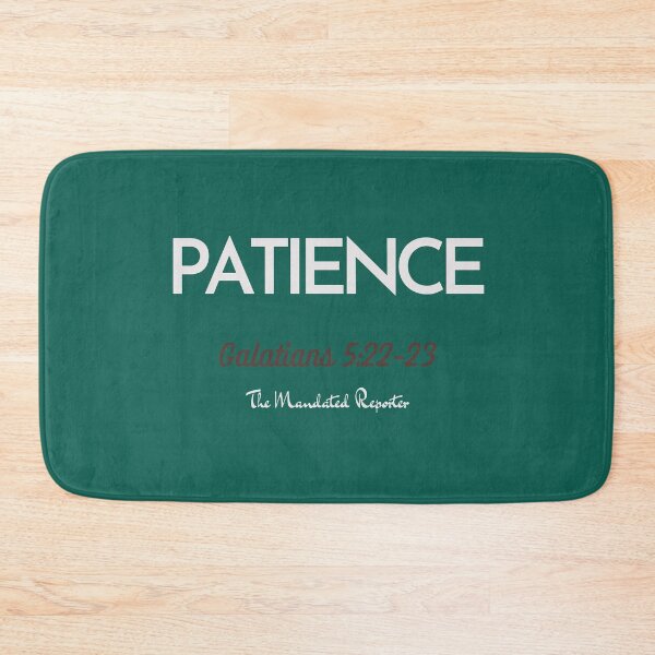 Item preview, The Fruit of The Spirit Patience - Green, Tan designed and sold by TheReporter1.