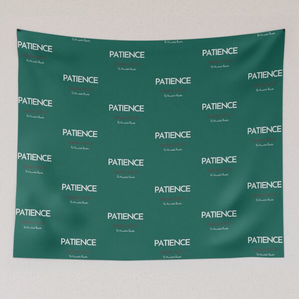 Item preview, The Fruit of The Spirit Patience - Green, Tan designed and sold by TheReporter1.