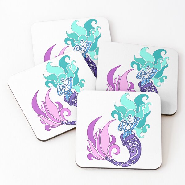 Item preview, Mermaid (Colour + Tribal Style) designed and sold by KendraHowland.
