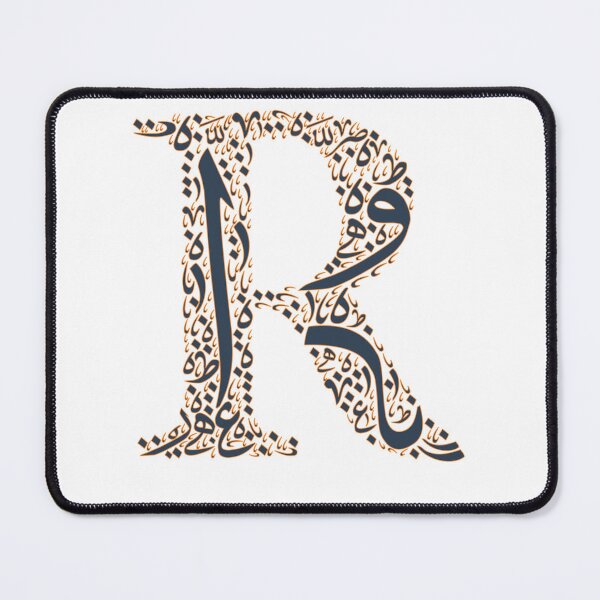 Item preview, English Calligraphy Shaped By Arabic Calligraphy Letters designed and sold by mozizy.
