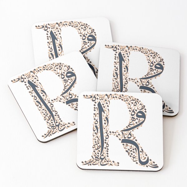 Item preview, English Calligraphy Shaped By Arabic Calligraphy Letters  designed and sold by mozizy.