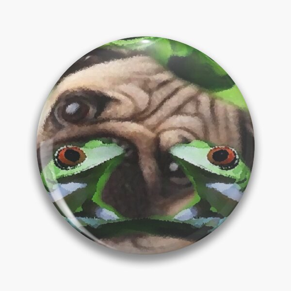 Artikelvorschau, Mops, der Frosch-Leben erforscht entworfen und verkauft von WillowsWardrobe.