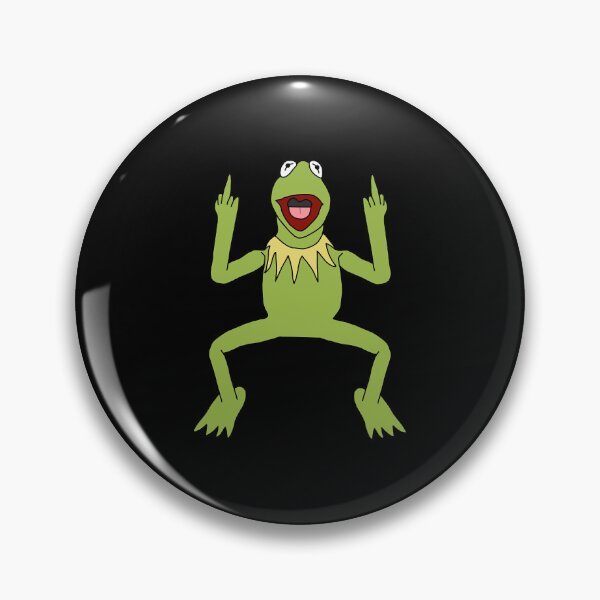 Item preview, Painting Flipping Off Kermit Gifts Idea designed and sold by EricConners.