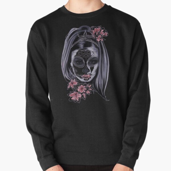 Starcleveland Teenager Pullover Hoodie Sweatshirt Retro Sugar Skull Teens Hooded Boys Girls Starcleveland Teenager Pullover Hoodie Sweatshirt Retro Sugar Skull Teens Hooded Boys Girls
