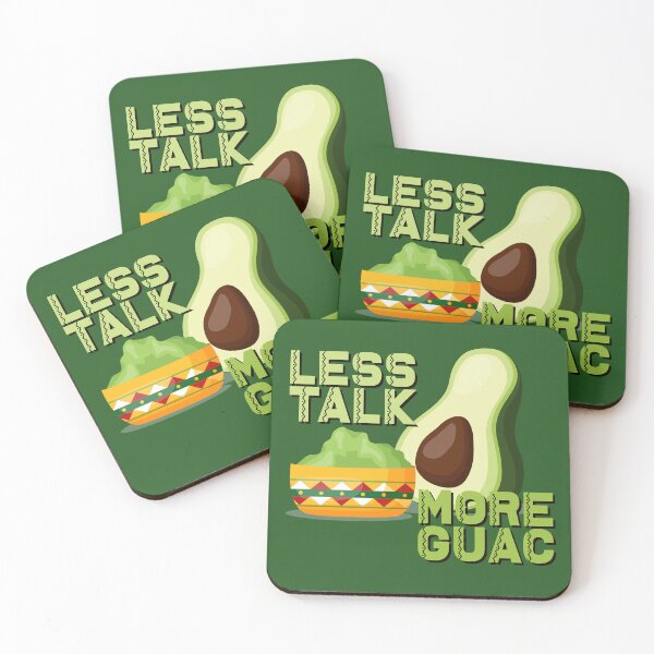 Item preview, Less Talk, More Guac designed and sold by jlechuga.