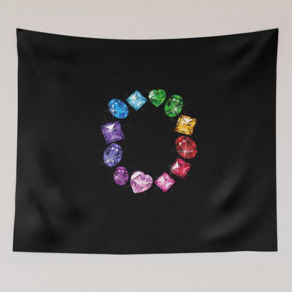 Item preview, Gem Circle Fun Colorful Gem Stones Novelty designed and sold by dickvusqr.