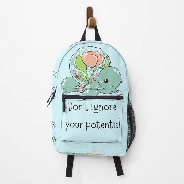 Item preview, Motivational quote Cute Turtle print designed and sold by Bunsarts.