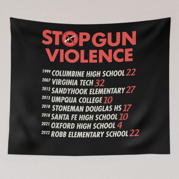 Item preview, Stop Gun Violence TShirt designed and sold by GlowinUp Shop.