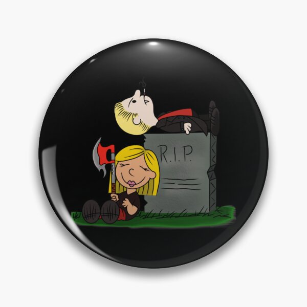 Item preview, A Slayer and Her Pet     designed and sold by IronSkullShop.