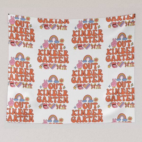 Item preview, Peace Out Kindergarten Last Day Of School Kids Teachers designed and sold by GravitiTees.