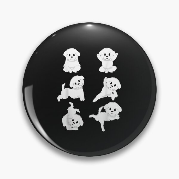 Item preview, Funny Bichon Frise Yoga Poses T-shirt Happy Yoga Day designed and sold by luciaaljudith.