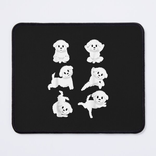 Item preview, Funny Bichon Frise Yoga Poses T-shirt Happy Yoga Day designed and sold by luciaaljudith.