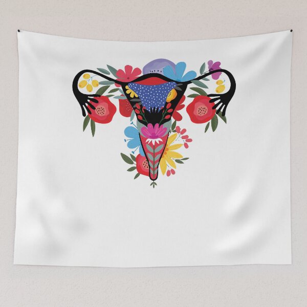Item preview, Art Middle Finger Uterus Call Me designed and sold by AbelOrourke.