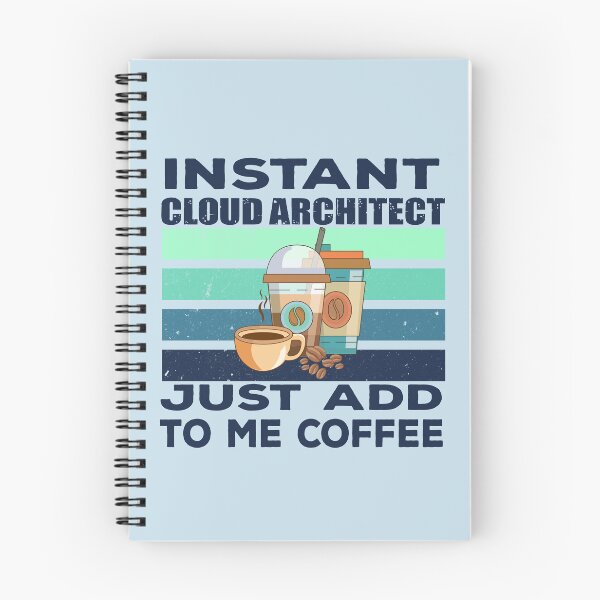 Item preview, Instant cloud architect just add to me coffee, dark text, data architect, programmer coder, software architecture, it technologies jobs, it department,  designed and sold by SGS-.