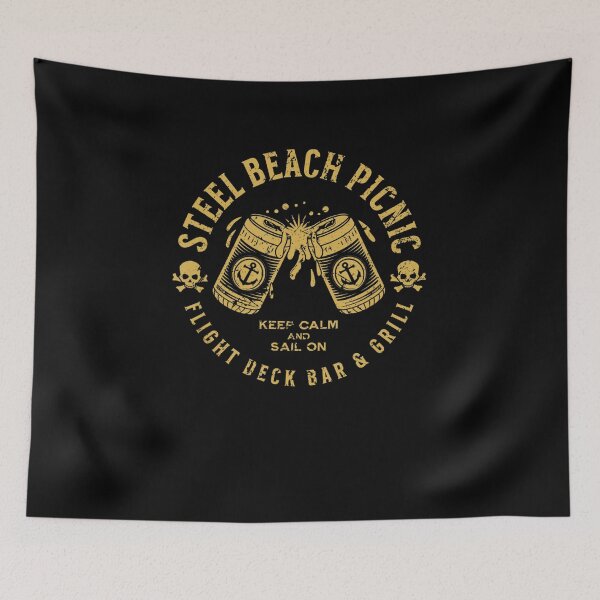 Item preview, Steel Beach Picnic Vintage Distressed Design for Sailors designed and sold by dickvusqr.