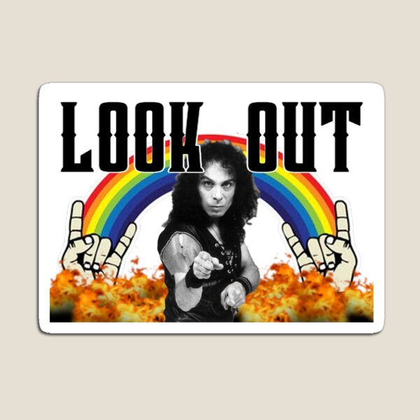 DIO Holy Diver LOOK OUT Magnet
