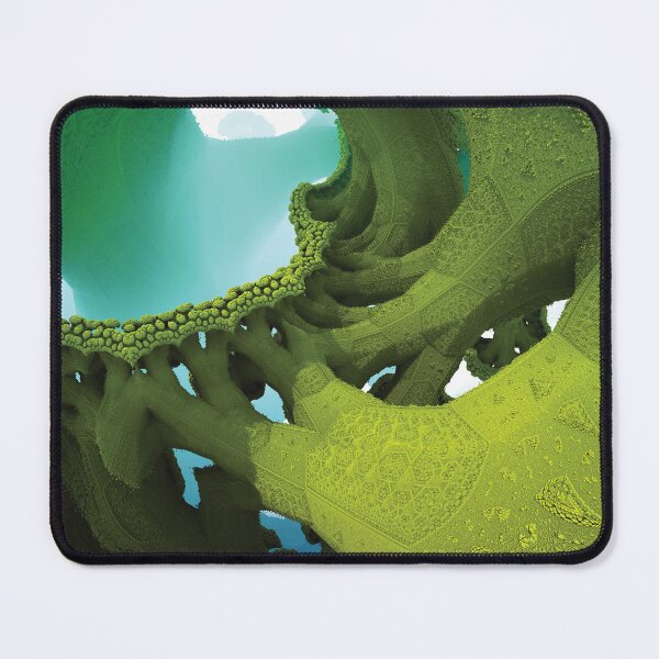 Item preview, Broccoli Planet Inside a Tree no2 3d Fractal Art Abstract Art Digital Art designed and sold by Dr-Pen.