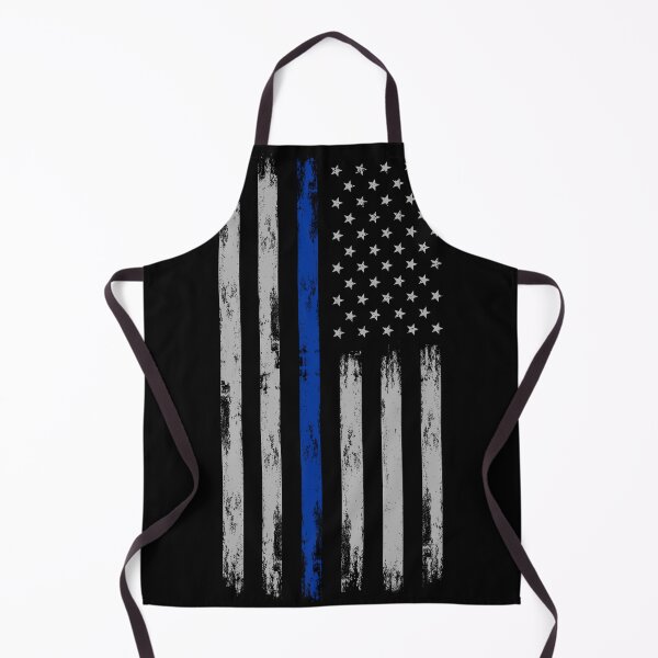 Item preview, American police flag. blue line flag, American flag. American police flag. blue line flag. with distressed effect designed and sold by OutLoudDesigns.