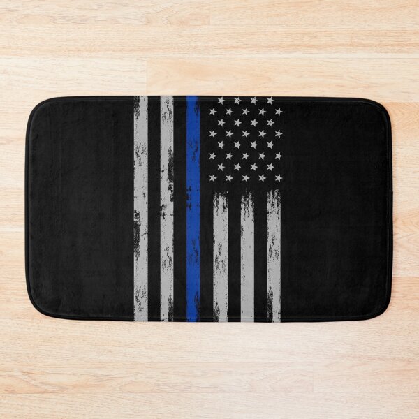 Item preview, American police flag. blue line flag, American flag. American police flag. blue line flag. with distressed effect designed and sold by OutLoudDesigns.