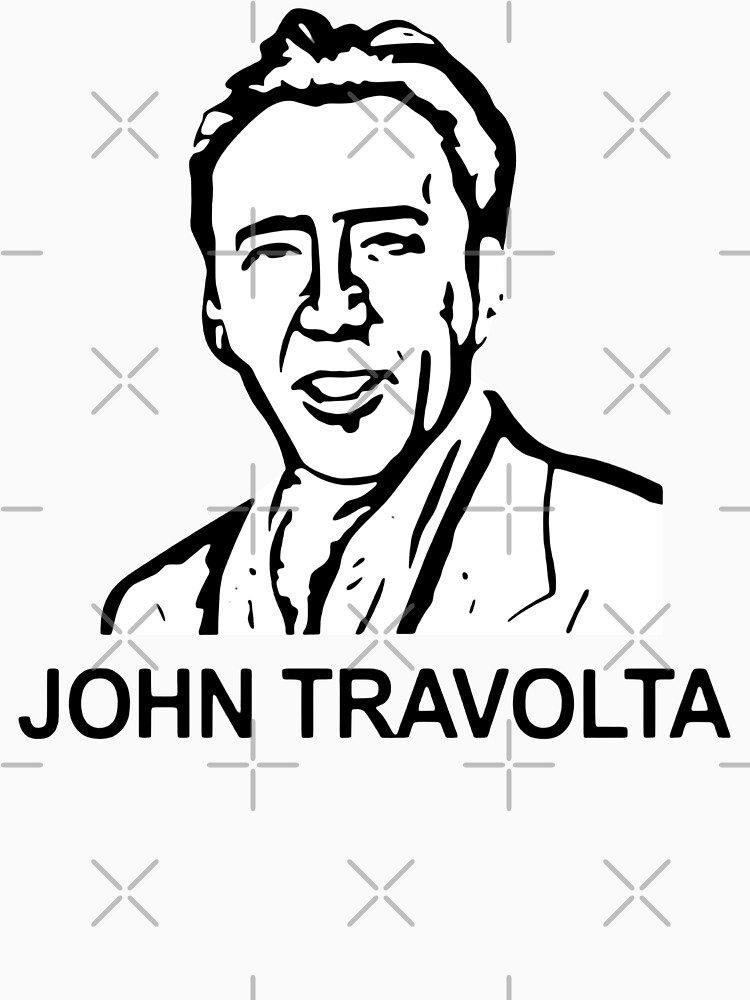 Disover John Travolta Nicolas Cage , John Travolta  T-Shirt