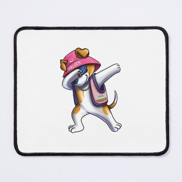 Item preview, Kalush dog dabbing designed and sold by LorryoChic.