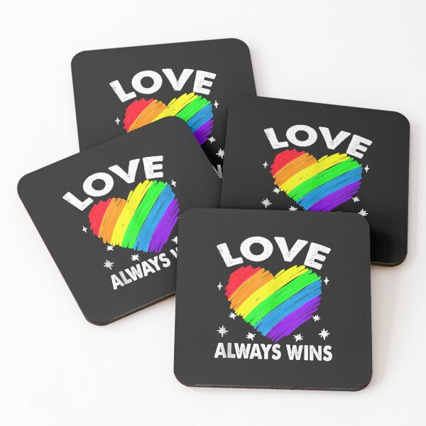 Item preview, Funny Cute Rainbow Heart Love Wins Pride LGBT Month Tank Top designed and sold by luciaaljudith.