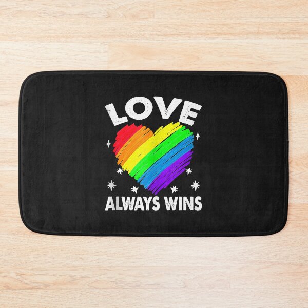 Item preview, Funny Cute Rainbow Heart Love Wins Pride LGBT Month Tank Top designed and sold by luciaaljudith.
