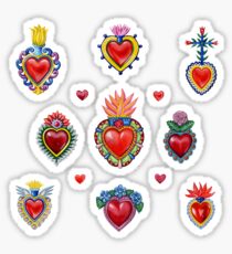 Mexikanische Heilige Herzen Sticker