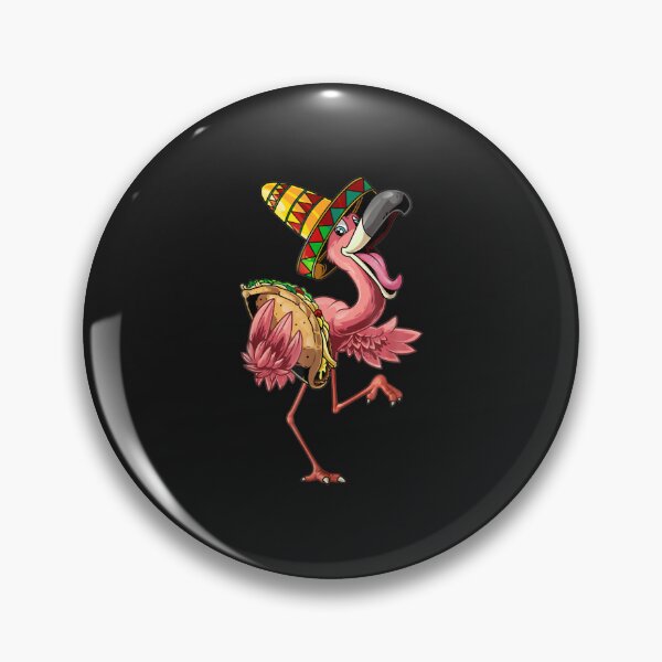 Item preview, Funny Flamingo Cinco De Mayo Fiesta Cute Mexican Tacos designed and sold by luciaaljudith.