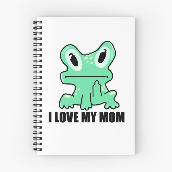 Item preview, Middle Finger Frog Loves Mom Day Gifts designed and sold by AbelOrourke.