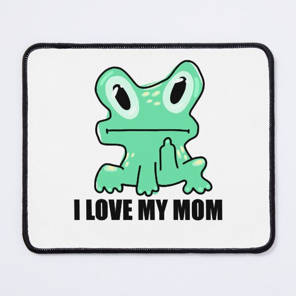 Item preview, Middle Finger Frog Loves Mom Day Gifts designed and sold by AbelOrourke.