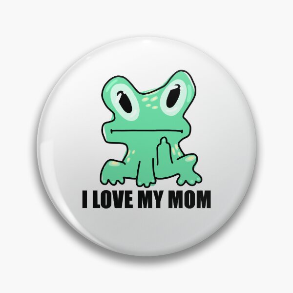 Item preview, Middle Finger Frog Loves Mom Day Gifts designed and sold by AbelOrourke.