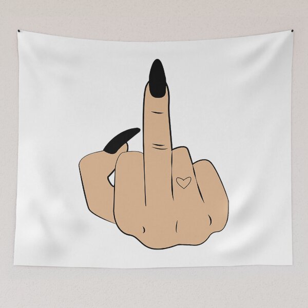 Item preview, Middle Finger Mood Call Me designed and sold by AbelOrourke.