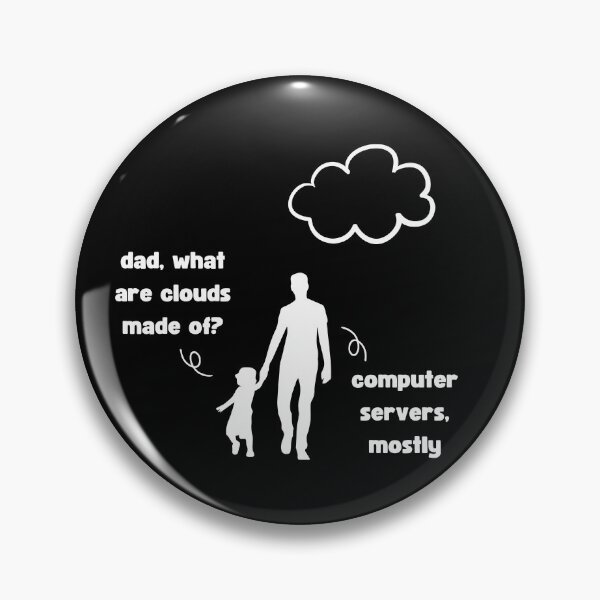 Item preview, FUNNY FATHER SOFTWARE PROGRAMMER JOKE WHAT ARE CLOUDS MADE OF designed and sold by appareltolove.