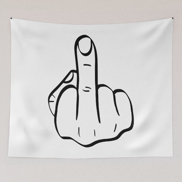 Item preview, Poster Middle Finger Call Me designed and sold by AbelOrourke.