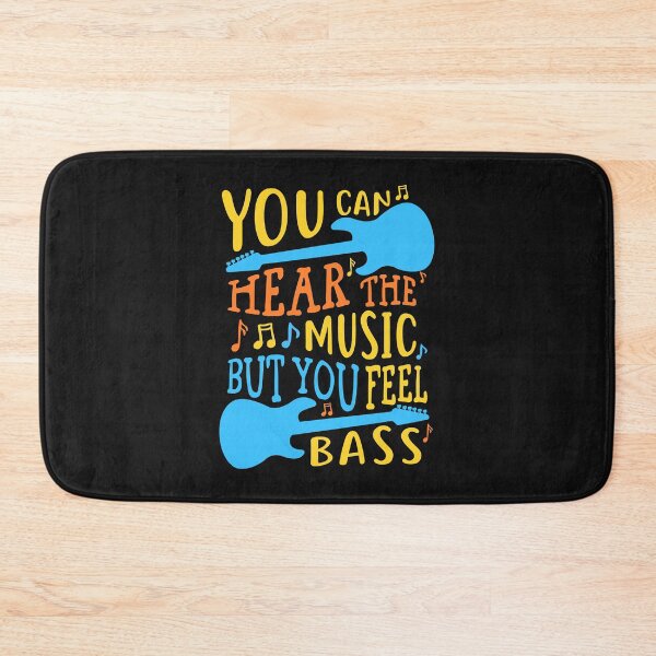 Item preview, Bass Guitar - You Can Hear The Music But You Feel The Bass designed and sold by Lucius41244.