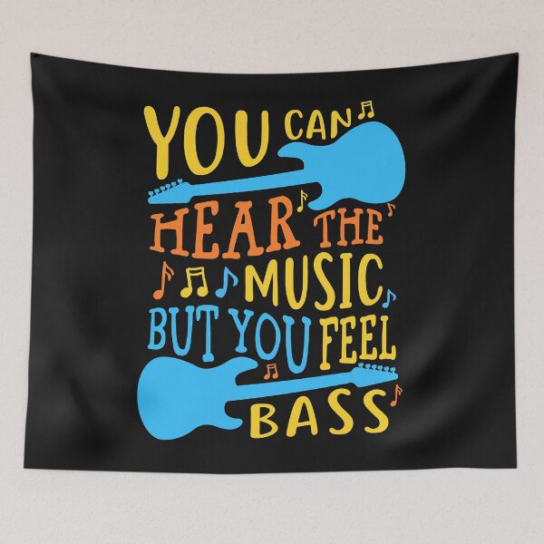 Item preview, Bass Guitar - You Can Hear The Music But You Feel The Bass designed and sold by Lucius41244.