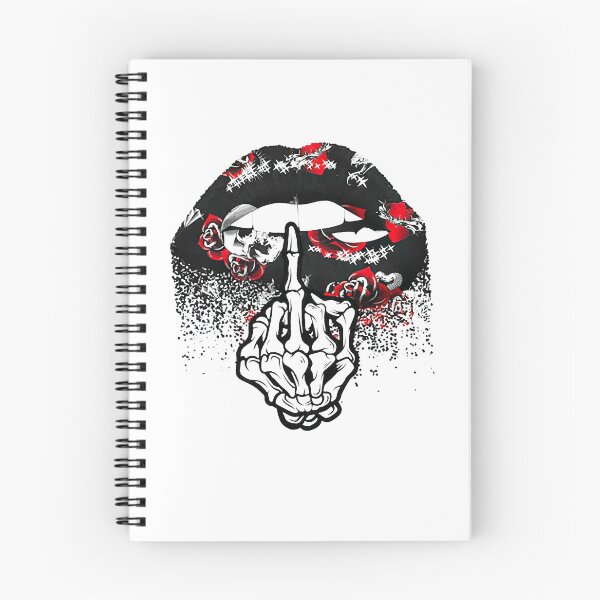 Item preview, Skull Lips And Middle Finger Call Me designed and sold by AbelOrourke.
