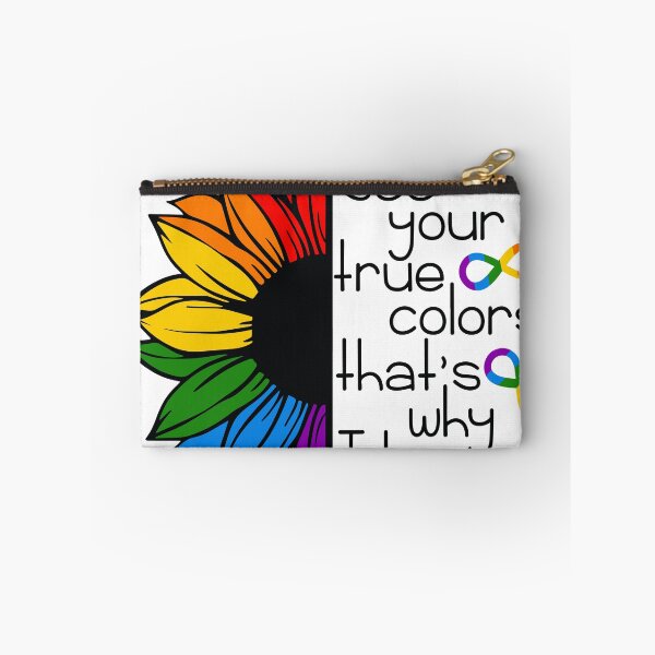 Item preview, Autism Rainbow Infinity Sunflower TrueColors designed and sold by BeansHotTees.