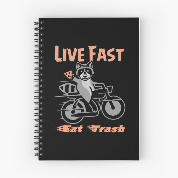 Item preview, Live Fast! Eat Trash! designed and sold by Adhinatha.