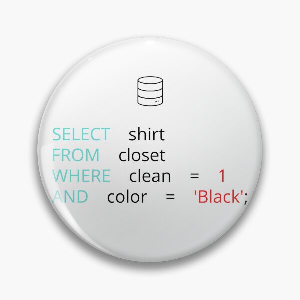 Item preview, FUNNY SQL DATABASE PROGRAMMER JOKE designed and sold by appareltolove.