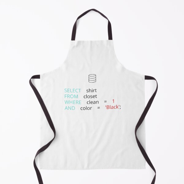 Item preview, FUNNY SQL DATABASE PROGRAMMER JOKE designed and sold by appareltolove.