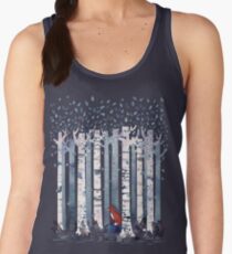 The Birches (in Blue) Women's Tank Top