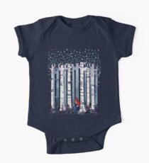The Birches (in Blue) One Piece - Short Sleeve