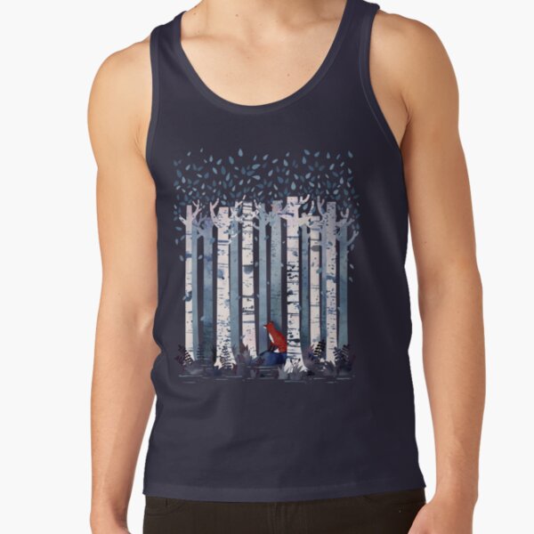 The Birches (in Blue) Tank Top