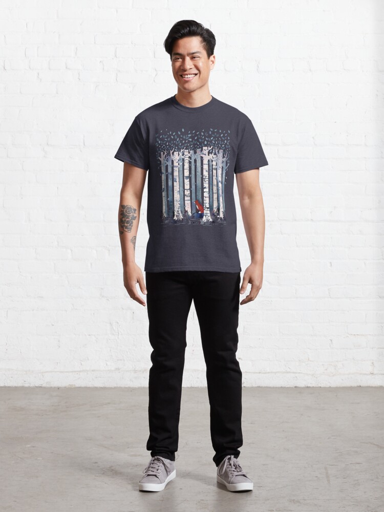 Alternate view of The Birches (in Blue) Classic T-Shirt